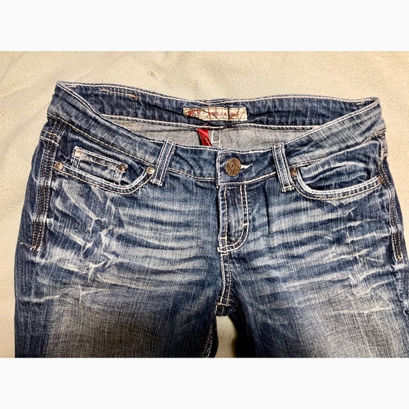 BKE Stella Women's Jeans Size 27, Embellished Decor on Back Flap Pockets - Picture 2 of 5